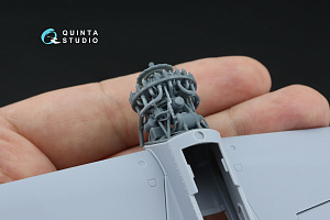 Su-31 Engine With Removed Cowls (Quinta Models)