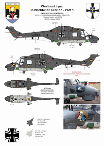 Decal 1/72 Westland Lynx in Worldwide Service Part 1 (AGM)