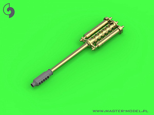 Aircraft detailing sets (brass) 1/72 Boeing/Hughes AH-64 Apache - M230 Chain Gun barrel (30mm), Pitot tubes and tail antenna 