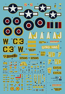 Model kit 1/72 North-America P-51B/P-51C Mustang (Arma Hobby)