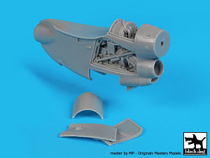 Additions (3D resin printing) 1/72 Grumman E-2C Hawkeye BIG SET (designed to be used with Hasegawa kits) 