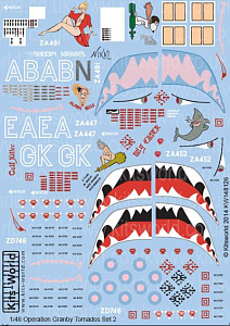 Decal 1/48 Desert Storm Panavia Tornado GR.4 (Kits-World)