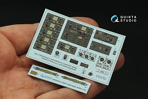 Boeing B-17G Radio operator's compartment. 3D-Printed & coloured Interior on decal paper (HK models)