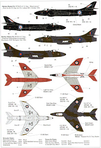 Decal 1/48 Hawker Hunter F.6 (Xtradecal)