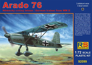 Model kit 1/72 Arado Ar-76 (RS Models)