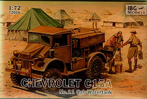 Model kit 1/72 Chevrolet C15A No.11 Cab Watertank (IBG Models)