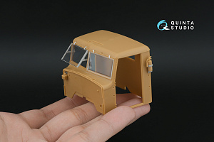 KrAZ-255B 3D-Printed & coloured Interior on decal paper (HobbyBoss) (with 3D-printed resin parts) 