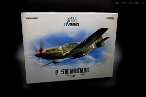 Model kit 1/32 North-American P-51B Mustang (HYBRID Edition) (Eduard kits)