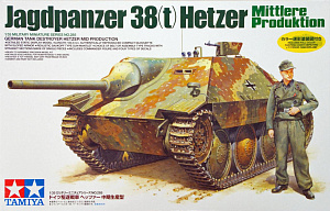 Model kit 1/35 German TD Hetzer Mid Product (Tamiya)