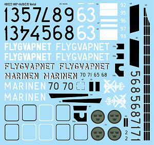 Decal 1/72 HKP 4A/B/C/D Vertol [Boeing UH-46B CH-46D Kawasaki KV-107]  (Moose Republic Decals)