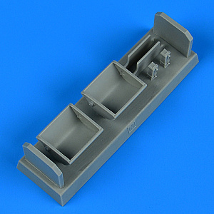 Additions (3D resin printing) 1/32 Messerschmitt Bf-109F/G/K seat (metal type) seat
