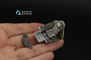 F9F-3 Panther 3D-Printed & coloured Interior on decal paper  (Trumpeter)