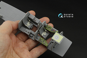 TBD-1 Devastator 3D-Printed & coloured Interior on decal paper (Trumpeter) (with 3D-printed resin parts)