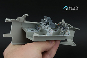 Tornado Gr.1 3D-Printed & coloured Interior on decal paper (Italeri) (with 3D-printed resin parts)