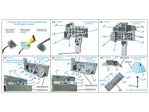 MiG-29UB 3D-Printed & coloured Interior (Trumpeter) (Small version)