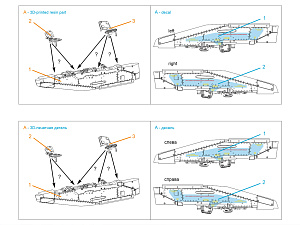 Su-25 late/Su-25SM BD3-25SM Ejector racks, 8 pcs (Zvezda)