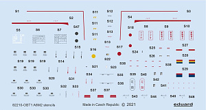 Decal 1/48 A6M2 stencils (EDU)
