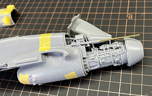 Model kit (3D resin printing) 1/48 Yak-15 jet fighter aircraft (Advanced) (KepModels)