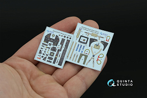 Dassault Mirage IIIC 3D-Printed & coloured Interior on decal paper (Italeri)