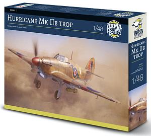 Model kit 1/48 Hawker Hurricane Mk.IIb trop (Arma Hobby)