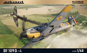 Model kit 1/48 Messerschmitt Bf-109G-4 ProfiPACK edition (Eduard kits)