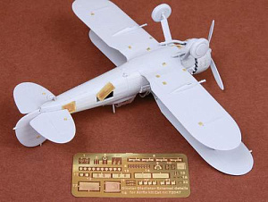 Aircraft detailing sets (etched) 1/72 Gloster Gladiator Mk.I/Mk.II exterior set (designed to be used with Airfix kits)
