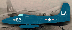 Decal 1/48 Grumman F7F Tigercat - Carrier-based Night Fighters, USMC/USN, 5 Markings. (Cut then Add)