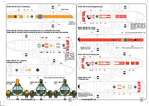 Decal 1/72 HKP 4A/B/C/D Vertol [Boeing UH-46B CH-46D Kawasaki KV-107]  (Moose Republic Decals)