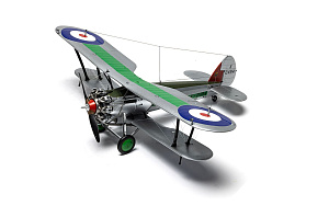 Model kit 1/48 Bristol Bulldog Mk.IIA (Airfix)