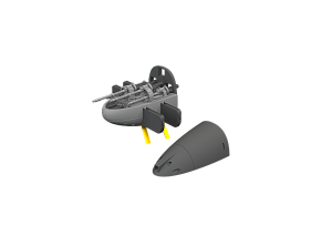 Additions (3D resin printing) 1/72 Messerschmitt Bf-110E (designed to be used with Eduard kits) This Big-Sin set