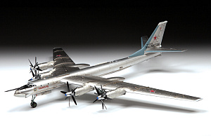Model kit 1/144 Tupolev Tu-95MS Bear (Zvezda)