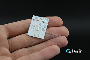  Ka-50 (blue-grey panels) 3D-Printed & coloured Interior on decal paper (Italeri) (with 3D-printed resin parts)