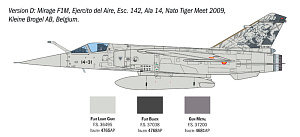 Model kit 1/48 Dassault Mirage F.1 (Italeri)
