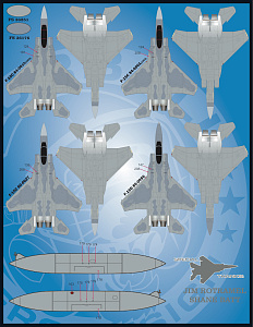 Decal 1/48 'USAFE MOD Eagles' (Furball Aero-Design)