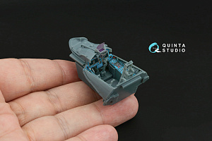 Su-30SM 3D-Printed & coloured Interior on decal paper (Zvezda) (with 3D-printed resin parts)