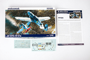 Model kit 1/48 Messerschmitt Bf-109G-10 ERLA Weekend edition (Eduard kits) (damaged box)