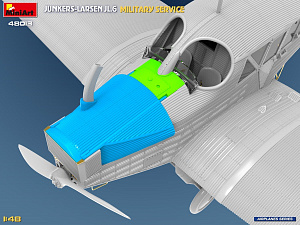 Model kit 1/48 Junkers-Larsen JL.6. Milit.Service (3x camo) (MiniArt)