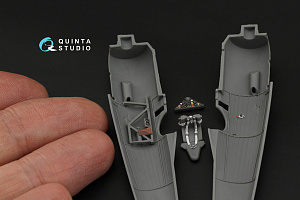 PZL P.11c 3D-Printed & coloured Interior on decal paper (IBG)