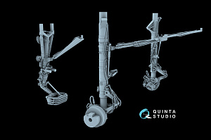 Su-30SM Landing Gear Struts (Zvezda)