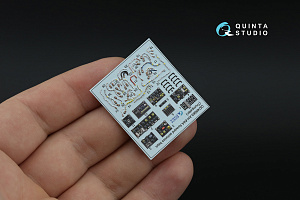 AH-64A Forward Avionics Bays 3D-Printed & coloured Interior on decal paper (Trumpeter) (with 3D-printed resin parts)