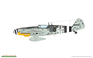 Model kit 1/72 Messerschmitt Bf-109G GUSTAV pt. 2 DUAL COMBO (Eduard kits)