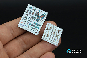 MiG-23ML/MiG-23MLD 3D-Printed & coloured Interior on decal paper (Trumpeter)