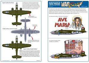 Decal 1/32 North-American B-25J Mitchell (Kits-World)