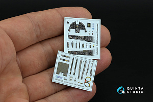 F-8J Crusader 3D-Printed & coloured Interior on decal paper (Hasegawa/Hobby 2000)