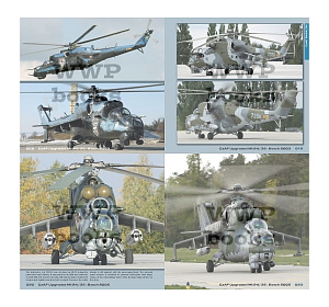 Aircraft books Publ. Mi-24/35 Late Hinds in detail (WWP Publications)