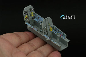 Su-17UM3 3D-Printed & coloured Interior on decal paper (Hobby Boss) (Small version) (with 3D-printed resin parts)