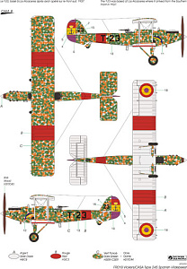 Model kit 1/72 Vickers-Casa Type 245 'Spanish Vildebeest'  (Frrom-Azur)