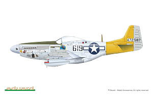 Model kit 1/72 Tales of Iwo Jima P-51D Mustangs Dual Combo HELL IN THE PACIFIC (Eduard kits)