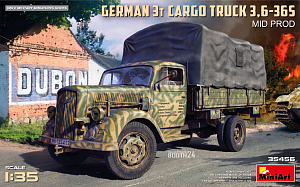 Model kit 1/35 GERMAN 3T CARGO TRUCK 3,6-36S (MiniArt)