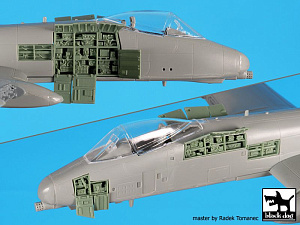 Additions (3D resin printing) 1/72 Fairchild A-10A Thunderbolt II electronics (designed to be used with Academy kits) 